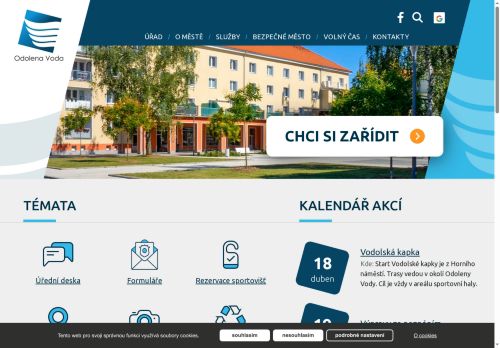 Zobrazit webové stránky Městský úřad Odolena Voda