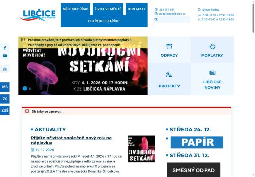 MĚSTO LIBČICE NAD VLTAVOU nabízí práci na pozici pečující v dětské skupině (m/ž) v obci Libčice nad Vltavou