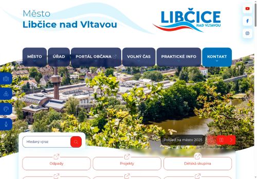 Zobrazit webové stránky Městský úřad Libčice nad Vltavou