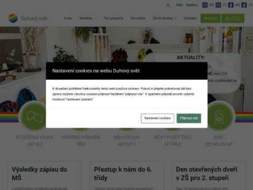 Mateřská škola a Základní škola Duhový svět, s.r.o.
