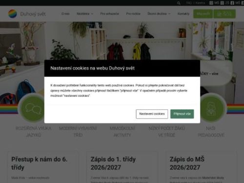 Mateřská škola a Základní škola Duhový svět, s.r.o.