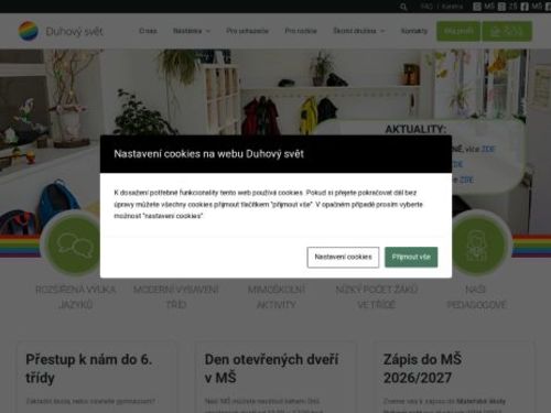 Mateřská škola a Základní škola Duhový svět, s.r.o.