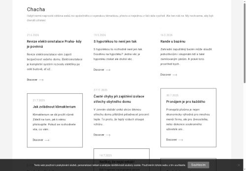 Zobrazit webové stránky Restaurace Cha Cha