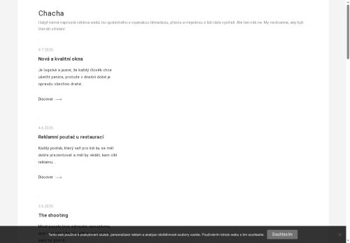 Zobrazit webové stránky Restaurace Cha-Cha