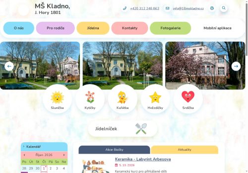 Zobrazit webové stránky Mateřská škola Kladno