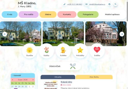 Zobrazit webové stránky Mateřská škola Kladno