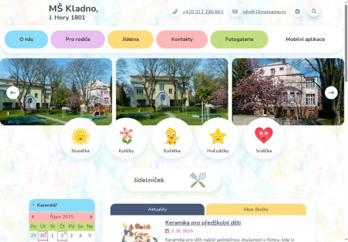 Zobrazit webové stránky Mateřská škola Kladno