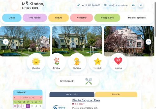Zobrazit webové stránky Mateřská škola Kladno