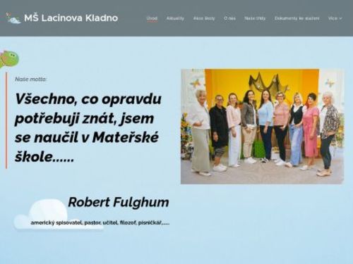 Mateřská škola Kladno Lacinova