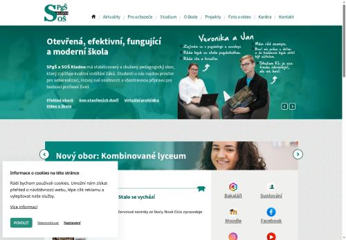 Zobrazit webové stránky SOŠ a SOU Kladno