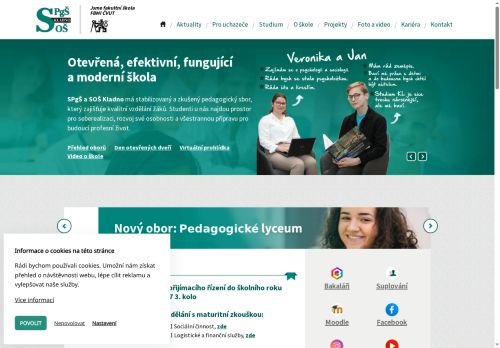 Zobrazit webové stránky SOŠ a SOU Kladno