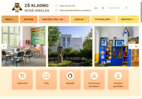 Zobrazit webové stránky Základní škola Amálská
