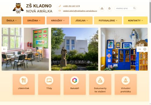 Zobrazit webové stránky Základní škola Amálská