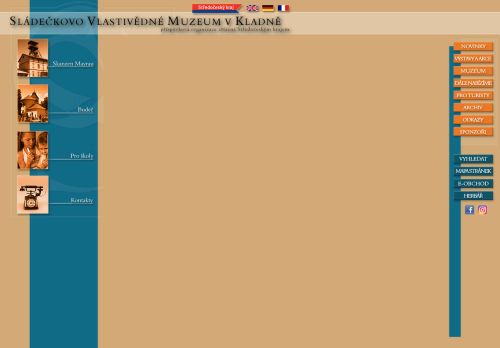 Zobrazit webové stránky Sládečkovo Vlastivědné Muzeum v Kladně