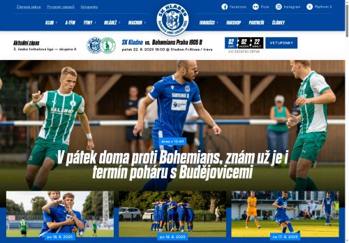 Zobrazit webové stránky SK Kladno