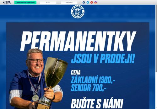 Zobrazit webové stránky SK Kladno