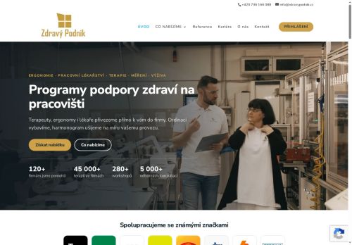 ZdravýPodnik s.r.o. nabízí práci na pozici Fyzioterapeut/ka v obci Ostředek