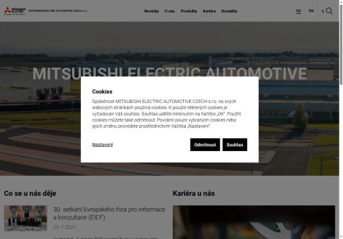 MITSUBISHI ELECTRIC AUTOMOTIVE CZECH s.r.o. nabízí práci na pozici Operátor/ka skladu v obci Slaný