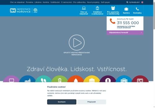 Zobrazit webové stránky Nemocnice Hořovice