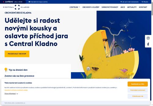 Zobrazit webové stránky Central Kladno