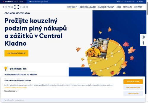 Zobrazit webové stránky Central Kladno