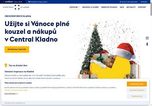 Zobrazit webové stránky Central Kladno