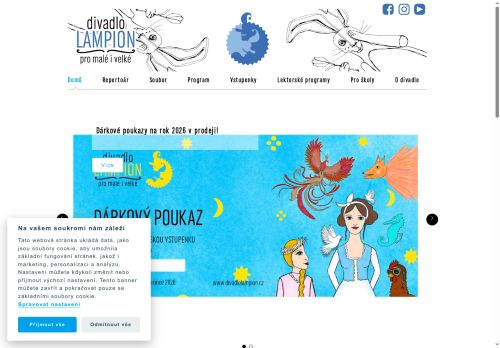 Zobrazit webové stránky Divadlo Lampion