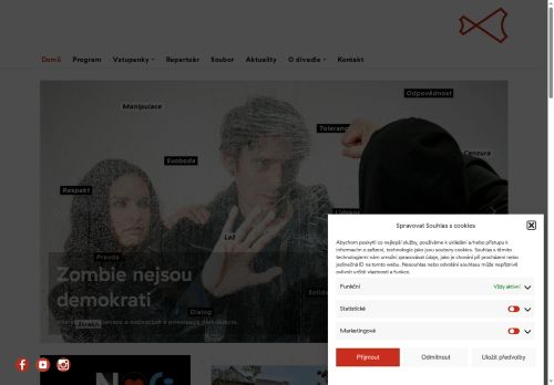 Zobrazit webové stránky Městské divadlo Kladno