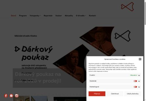 Zobrazit webové stránky Městské divadlo Kladno