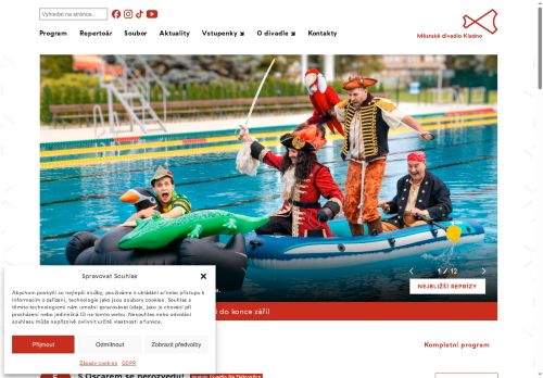 Zobrazit webové stránky Městské divadlo Kladno