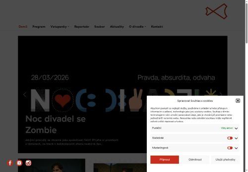 Zobrazit webové stránky Městské divadlo Kladno