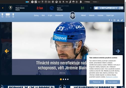 Zobrazit webové stránky Rytíři Kladno