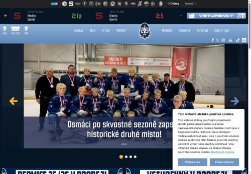 Zobrazit webové stránky Rytíři Kladno