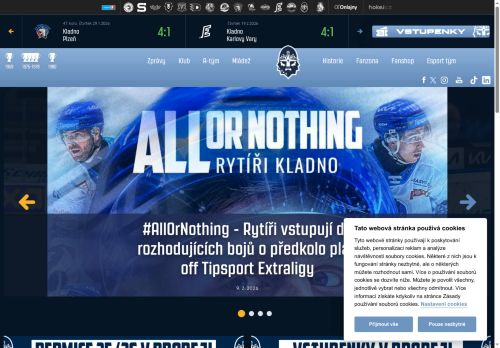 Zobrazit webové stránky Rytíři Kladno