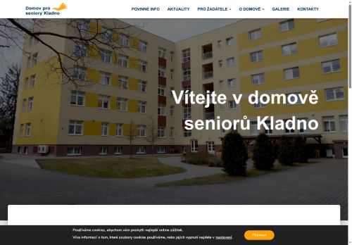 Zobrazit webové stránky Domov pro seniory Kladno