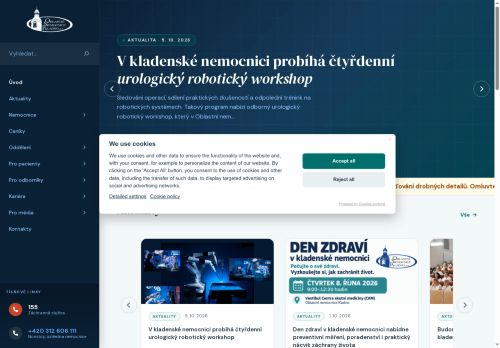 Zobrazit webové stránky Oblastní nemocnice Kladno