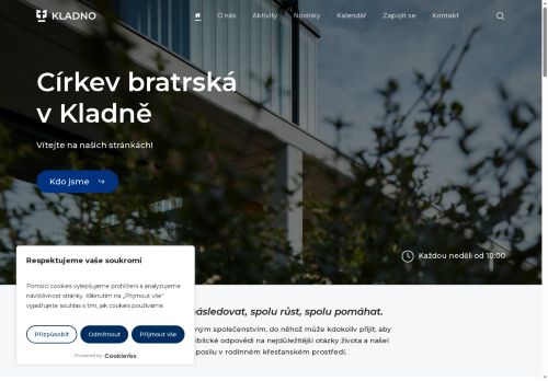 Zobrazit webové stránky Církev bratrská v Kladně