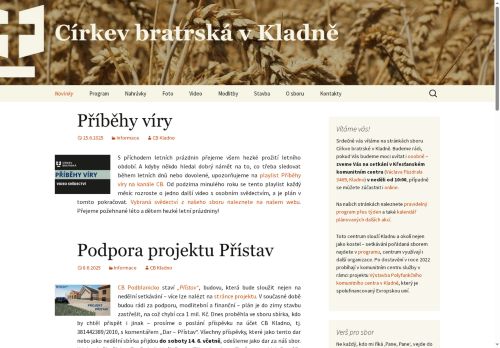 Zobrazit webové stránky Církev bratrská v Kladně
