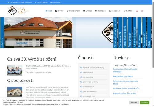 MPC System, společnost s r. o. nabízí práci na pozici Technik elektro v obci Březnice