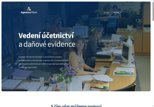 Zobrazit webové stránky Agentura Marie