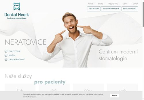 Zobrazit webové stránky Zubní ordinace - Dental Heart