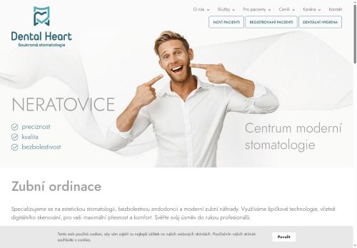 Zobrazit webové stránky Zubní ordinace - Dental Heart