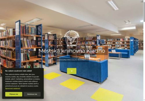 Zobrazit webové stránky Městská knihovna Kladno