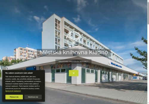 Zobrazit webové stránky Městská knihovna Kladno