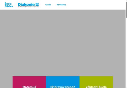 Mateřská škola speciální, Základní škola a Praktická škola Diakonie ČCE Čáslav nabízí práci na pozici Provozní pracovník/ pracovnice v obci Kutná Hora