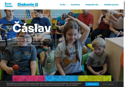 Mateřská škola speciální, Základní škola a Praktická škola Diakonie ČCE Čáslav nabízí práci na pozici Speciální pedagog M/Ž v obci Čáslav
