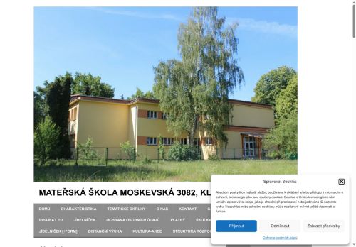 Zobrazit webové stránky Mateřská škola Kladno Moskevská