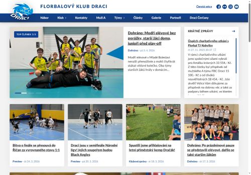 Zobrazit webové stránky Florbalový klub Říčany