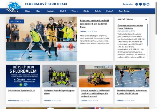 Zobrazit webové stránky Florbalový klub Říčany