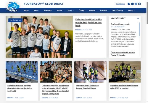 Zobrazit webové stránky Florbalový klub Říčany